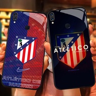 MK-6 Atletico Madrid Liquid HD Glass Casing for Samsung A10S A20S M11 M21 M01S A30 M30 A21S M30S A31