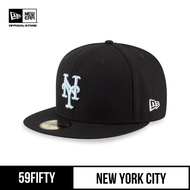 New York Mets New York City Black Fitted Cap0629