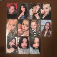 [READ Desc] Trading Card Loona Concert Seoul TC Photocard Heejin Hyunjin Haseul Yoojin Vivi Kim Lip 