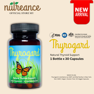 Nutreance Thyrogard Thyroid Support Supplement | Hormone Balance Metabolism & Energy Support
