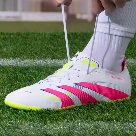 Adidas Men's and Women's Shoes Predator League 2G/3G Ag Spike Shoes Practical Training Shoes Competi