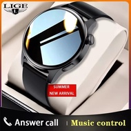 LIGE watch men original New Bluetooth Call Smart Watch Full Touch Sport Fitness Watches Waterproof H