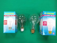 Lampu Bohlam PIJAR Jumbo VISICOM 200 WATT