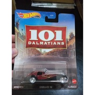 HOT WHEELS PREMIUM 101 DALMATIANS CRUELLA DE VIL