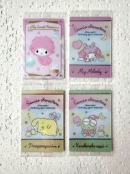 Sanrio 餅卡 大耳狗 布丁狗 布甸狗 Pompom Purin My Melody 美樂蒂 Kero Kero Keroppi 卡牌 收藏卡 Bandai Made in Japan 三麗鷗 人