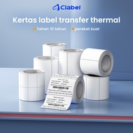 Clabel X1 Coated Paper Label - Thermal Transfer Print Sharp Cost-Saving