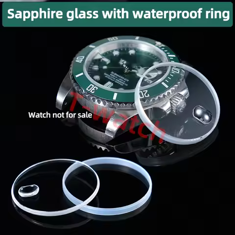 Sapphire HD-glass Mod kit For Rolex Submariner Datejus 116610 116233 116234 126233 126334 Watch crys