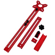 3-in-1 Router Milling Groove Bracket9-61cm Radius Router Circle Cutting JigAluminum Cabinet Hardware