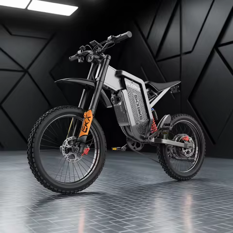 EKX X21 Max Electric Motorcycles 6000W Brushless Gearless Motors 60V30AH Lithium Battery Speed 85Kmh