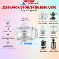 [FAST] SHARP Orange Juicer EJ-J256-WH/J407-BK/J408/J415-WH/J130-ST/J850-BK - Genuine Product