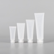 Portable Empty Travel Transparent Matte PE Tubes,Squeeze Cosmetic Cream Travel Plastic Bottle,Lotion