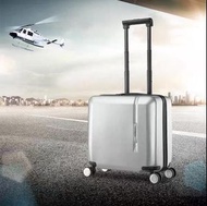 Samsonite新秀麗TQ9超輕18吋登機銀色黑色行李箱