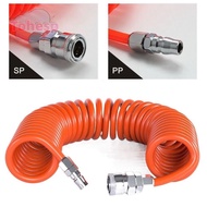 TOHESP Air Compressor Hose Tube, With Connector PU PU Air Compressor Hose, Industrial Air Compressor