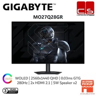 GIGABYTE GO27Q24G / MO27Q28GR Gaming Monitor WOLED 2560 x 1440 (QHD) | 240Hz | 0.03ms GTG | Glossy, 