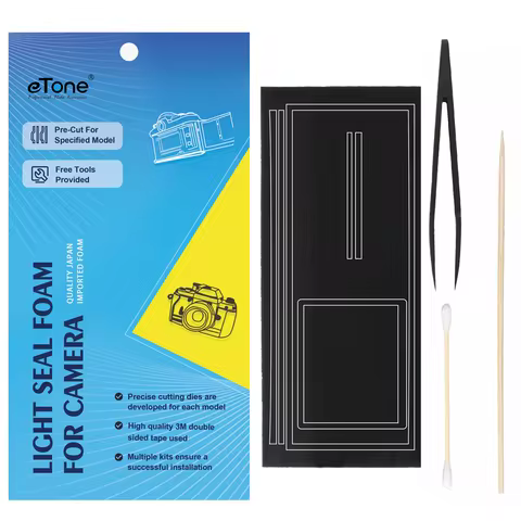 Pre-Cut Custom High Quality Neoprene Light Seal Foam Replace Sponge 3 Kits Suit for Pentax 67 Film C