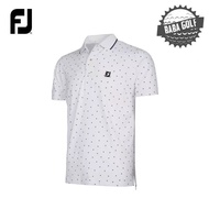 FJ Golf Clothing Men's New Men's Short Sleeve Full Print POLO Shirt Golf Clothes T-shirt