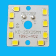 PCB LED DC KOTAK CIP 9V 1B 25X25 100MAH