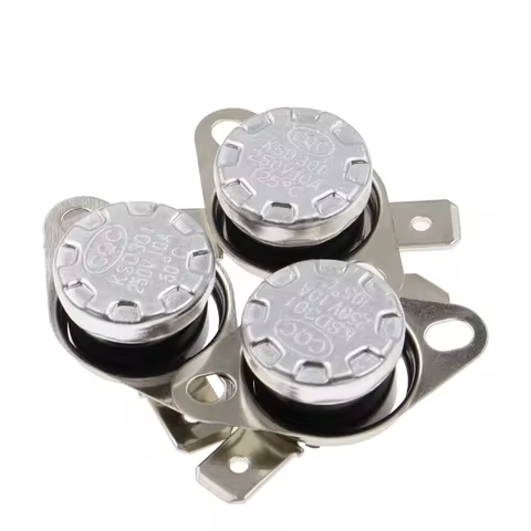KSD301 Temperature Switch 10PCS Normally Open KSD301 10A 250V 0-160 degree Normally Closed Bakelite 