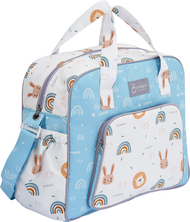 Omiland Tas Bayi Kecil Medium Besar Feather Sailor Alpaca Series Print Original