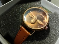 Jam Tangan Wanita OLIVIA BURTON London | Tali kulit [02] | Analog | Waktu Sesuai