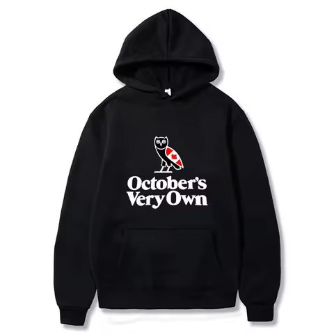 OVO Canada Heritage Hoodies Men Fashion October's Very Own Printed Sweatshirts Women Casual Harajuku