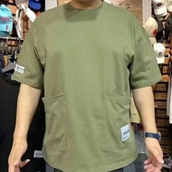 M-5xl Double Pocket Short Sleeve T-Shirt Men 2024 Summer Loose Plus Size Top