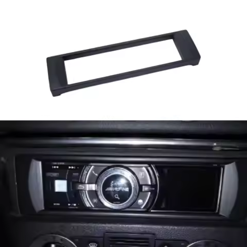 1pcs Car Radio Fascia 1-DIN Size Trimming Frame Bezel For Audi A3 8L / A6 C5 / TT MK1