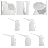 [szlztmy2mg] Oil Jug with Spout Durable Oil Measuring Jug White Ergonomical Handle Leakageproof Oil 