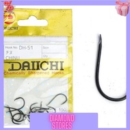 MATA Wholesale Price of Daichi Dh-51 Hook (Chinu) (Black Bendu)