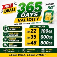 🔥 ONEXOX 5G SIM CARD | HOT DEAL | Data Besar + Unlimited Call + Validity sim  365days