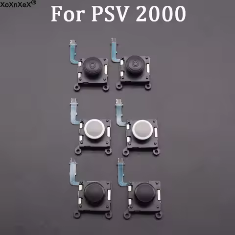 2/6PCS New For PSV 2000 JoyCon Controller 3D Analog Joystick For PSV 2000 Replacement Rocker Thumbst