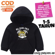 BLINK 182 Left Alone To CHILDREN'S HOODIE JACKET wonder - Poppunk Emo Music Band SWEATER JACKET BABY