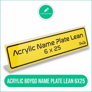 Acrylic Name Plate Table Name Plate