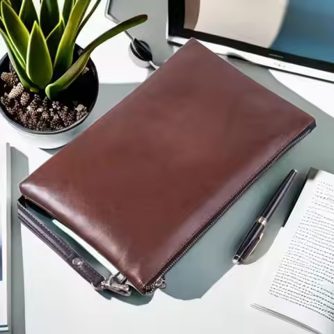 Men's clutch bag document out pocket tablet bag Tablets under 13 inches