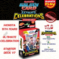 🆕 Monsta BoBoiBoy Galaxy Card Starter Deck v7 Ultimate Celebration