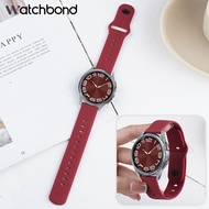 Samsung Watch Galaxy watch6 Silicone 5pro Strap 4/classic active 1/2 Sports 46/42mm Smart GearS4/s3 