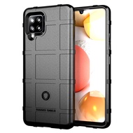 Samsung Galaxy A42 5G Case RUILEAN Soft TPU Heavy Duty Rugged Shield Armor Tough Shockproof Protecti