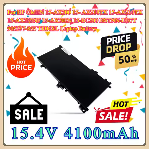 For HP OMEN 15-AX200 15- AX218TX 15-AX210TX 15-AX235NF 15-AX202N 15-BC200 HSTNN-DB7T 905277-855 TE04