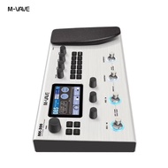 M-VAVE MK 300 Sliver Guitar Bass Multi Effects Pedal 300S Looper 128 Drum Rhythm MIDI DAW Neural Mod
