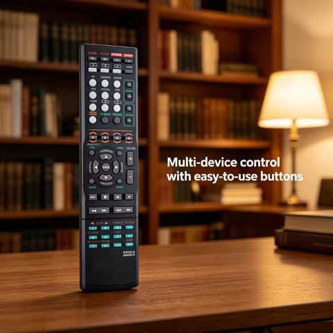 RAV284 Replacement Remote Control Compatible with Yamaha AV Amplifier Home Theater Receiver RX-V365 