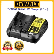 DEWALT DCB107 (1.3AH) 10.8V - 18V Multi-Voltage Battery Charger (10.8V , 14.4V , 18V)