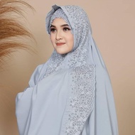 Mukena SITI FATIMAH KHADIJAH Adult Nice And Latest - Gray