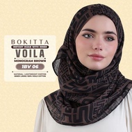 Bokitta Inspired Monogram Pinless Hijab Voila