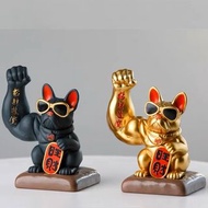 大力招財狗 麒麟臂法鬥犬 招財進寶 [高9厘米]