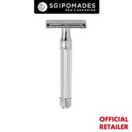 Edwin Jagger - DE Series - DE89 Chrome Octagonal Double Edge Safety Razor-SGPOMADES