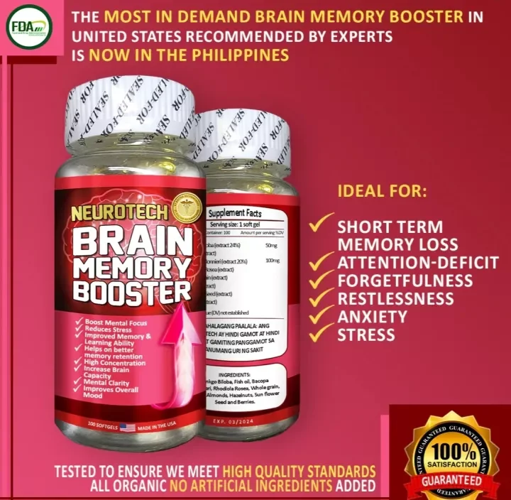 NEUROTECH MEMORY BRAIN BOOSTER
