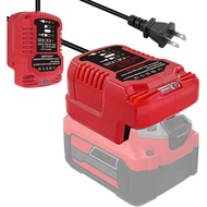 Pengecas Cepat UNIKI untuk Tukang 20V Max V20 Pengecas Bateri Litium-Ion Serasi dengan Bateri Tukang