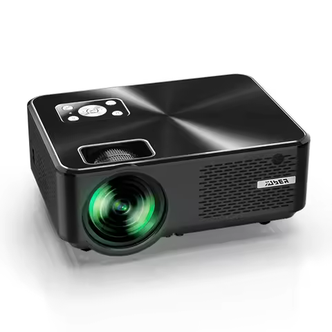 YABER Y60 Portable Projector with 5500 Lux Upgrade Full HD 1080P 200" Display Supported, LCD LED Hom