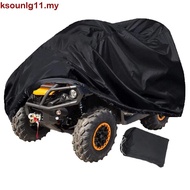 KSOUNLG11 ATV Cover, Heavy Duty Waterproof 4 Wheeler Quad Bike Storage Cover, Durable Windproof All 