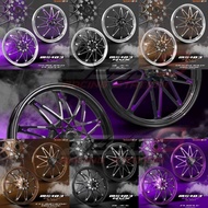 MAGICBOY CNC SPORT RIM MS 103 STAR 1.6/1.6-17 NVX NVX155 BINTANG CHROME SERIES